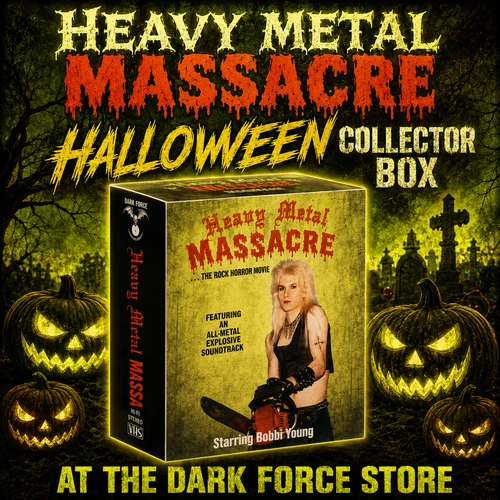 HEAVY METAL MASSACRE HALLOWEEN COLLECTOR BOX-ONLY 1-COMING SOON
