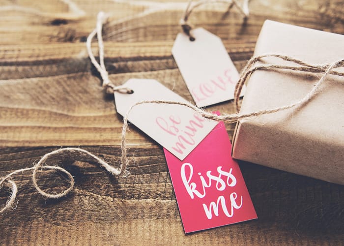 Shaping Your Christmas Tree Valentine's Tags