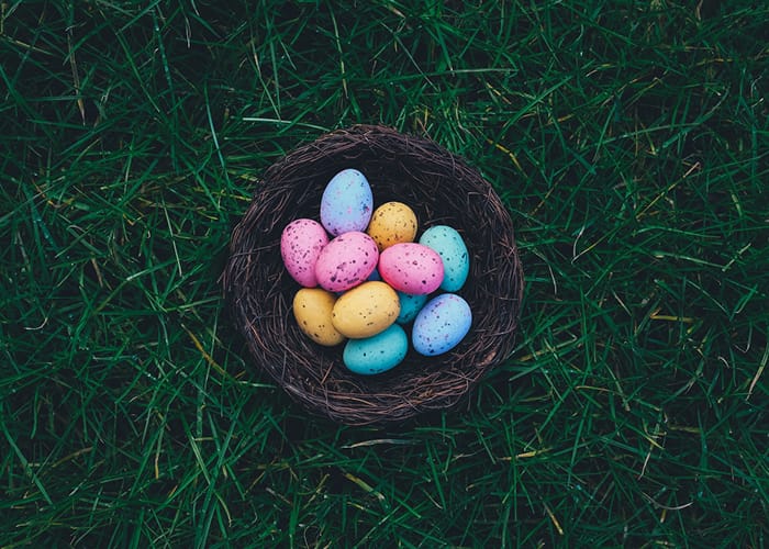 Shaping Your Christmas Tree Easter Eggs