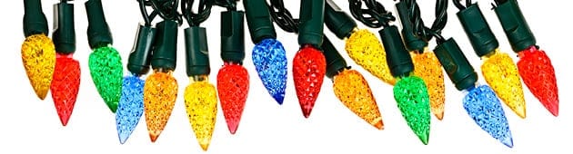 LED Multi-Colored Christmas Lights