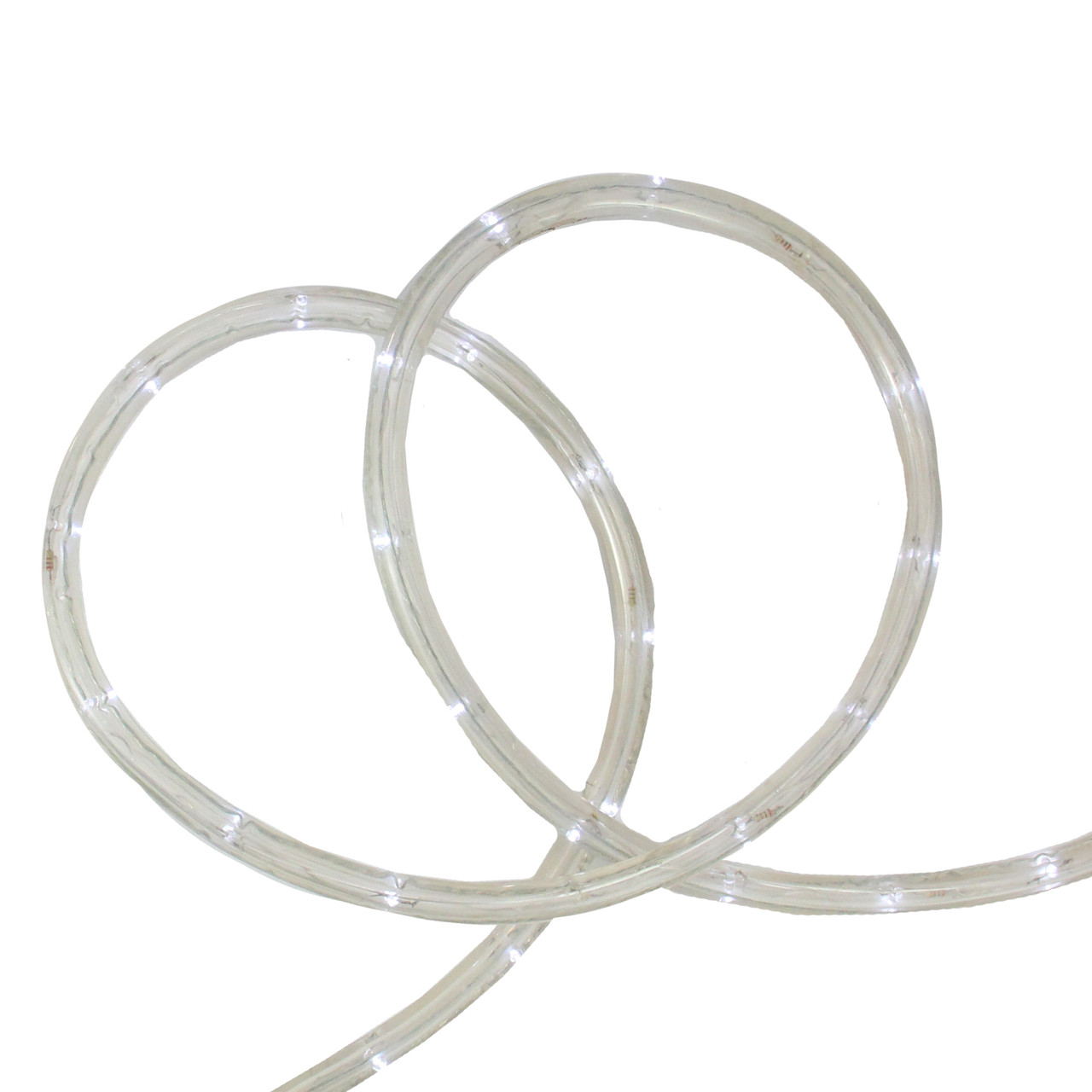 288' Pure White LED Commercial Grade Outdoor Christmas Rope Lights