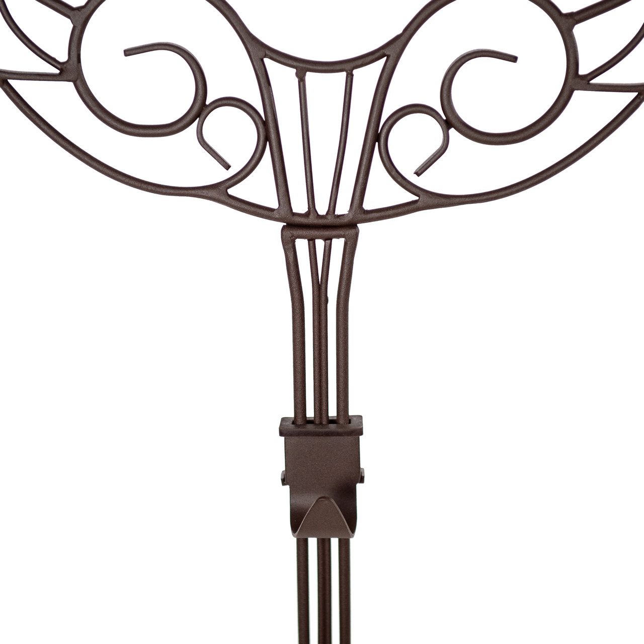 24" Ornate Scrollwork Decorative Christmas Wreath Hanger Christmas