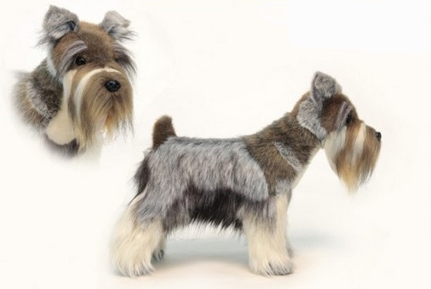 stuffed schnauzer