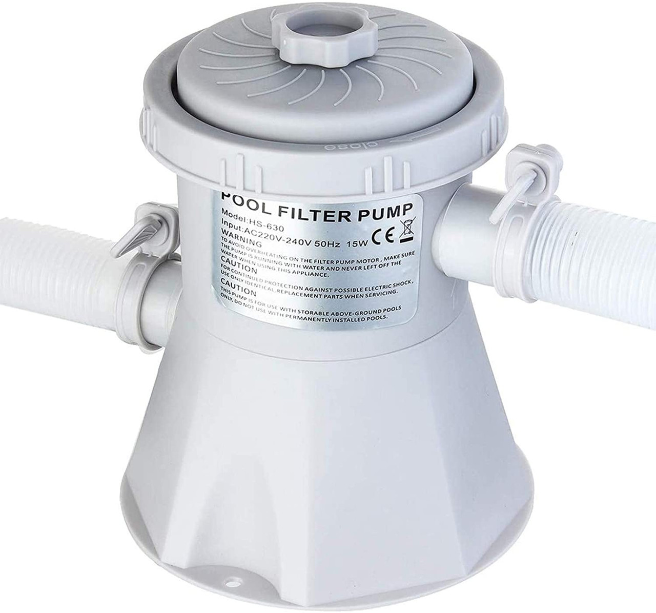 10ft Round Inflatable Easy Set Kids Swimming Pool with Filter Pump