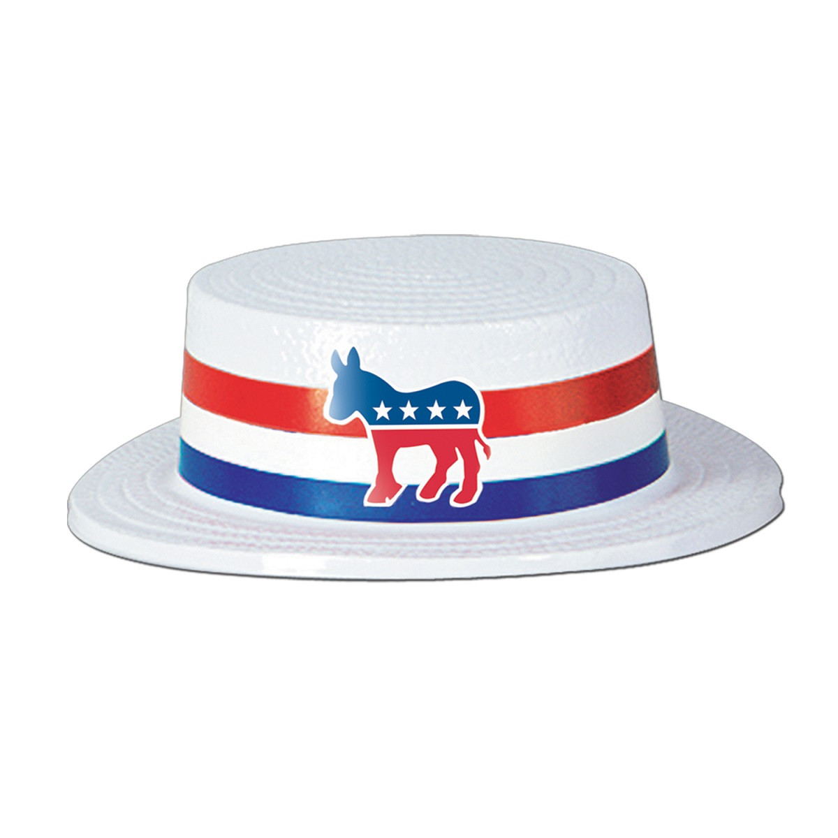 Club Pack of 24 White \u0026 Blue Patriotic 