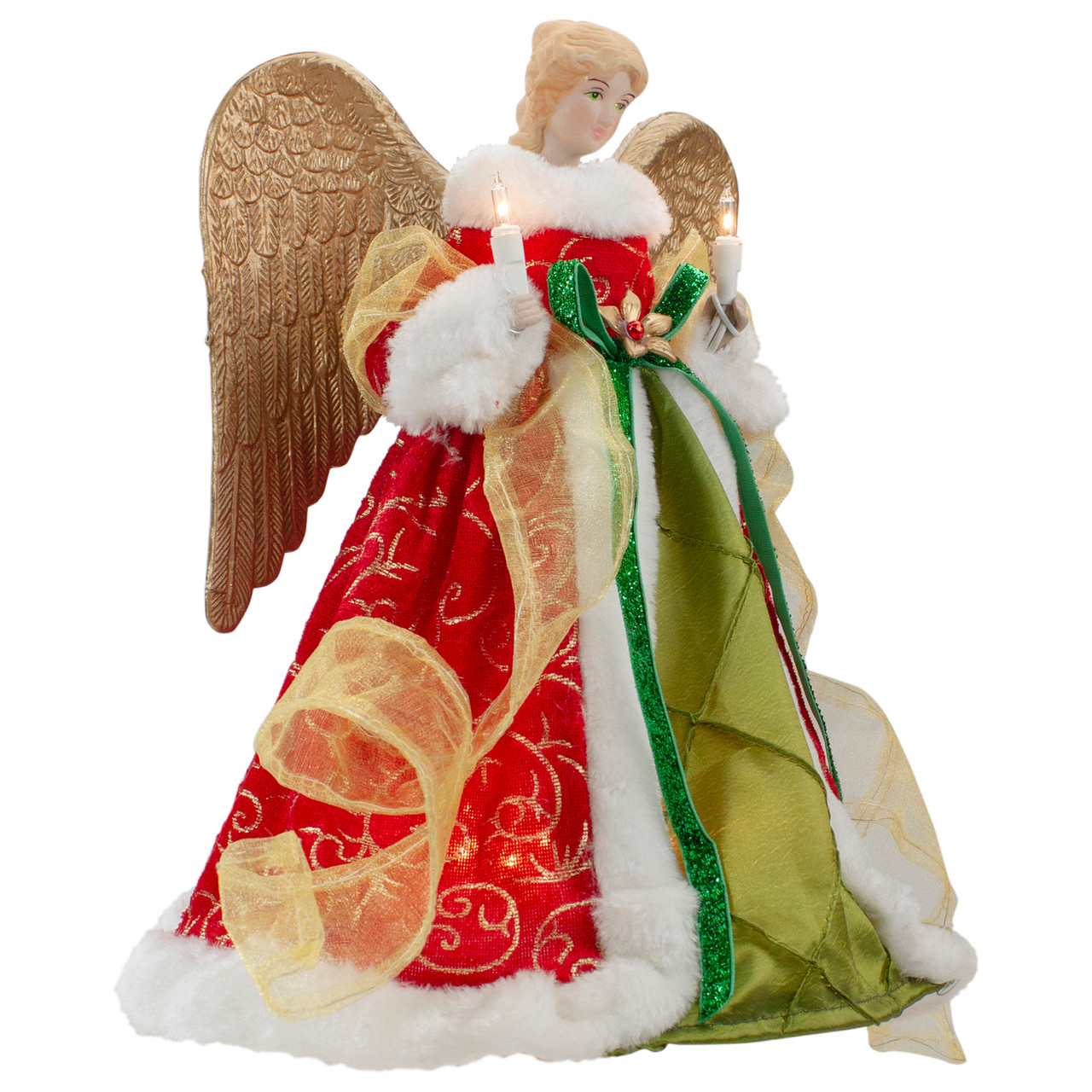  Vixen Light Angel Artificial Christmas Tree, Pre-Lit & LED (4  Feet Tall), Christmas Decoration : Home & Kitchen