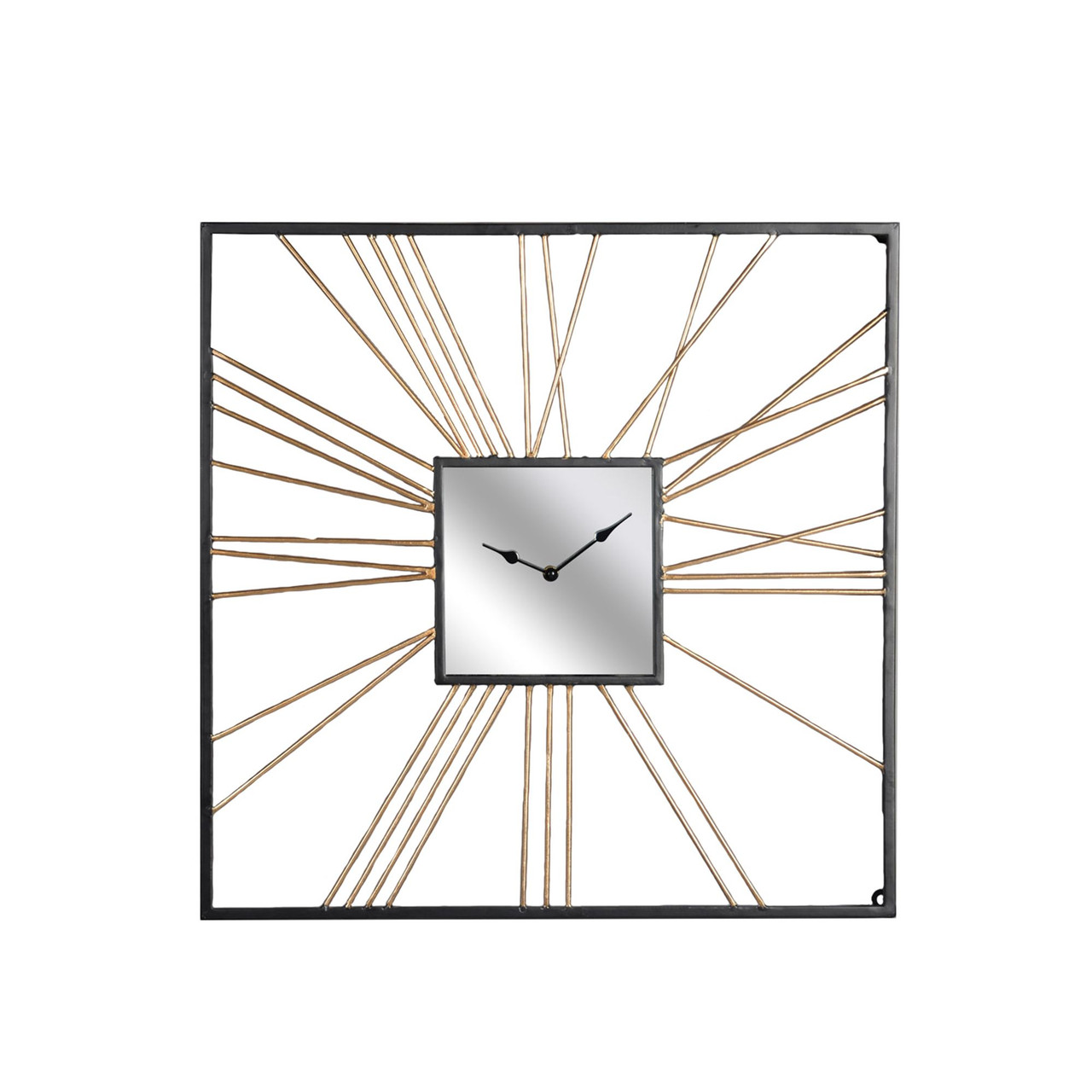 Sunburst 22.5 Indoor/Outdoor Wall Clock with Hygrometer and