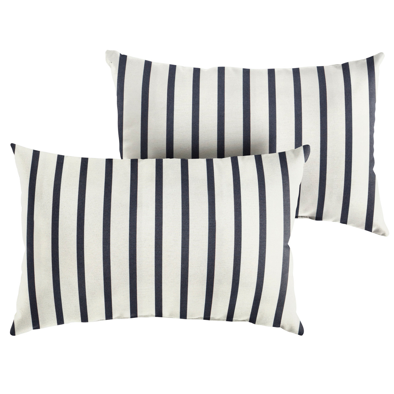 Relaxed Striped Lumbar Pillow