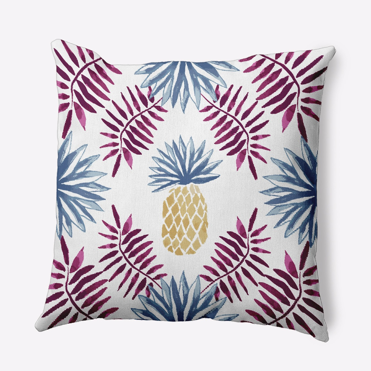 Pineapple Sunbrella Pillow Cover Pineapple Dream Outdoor Pillow