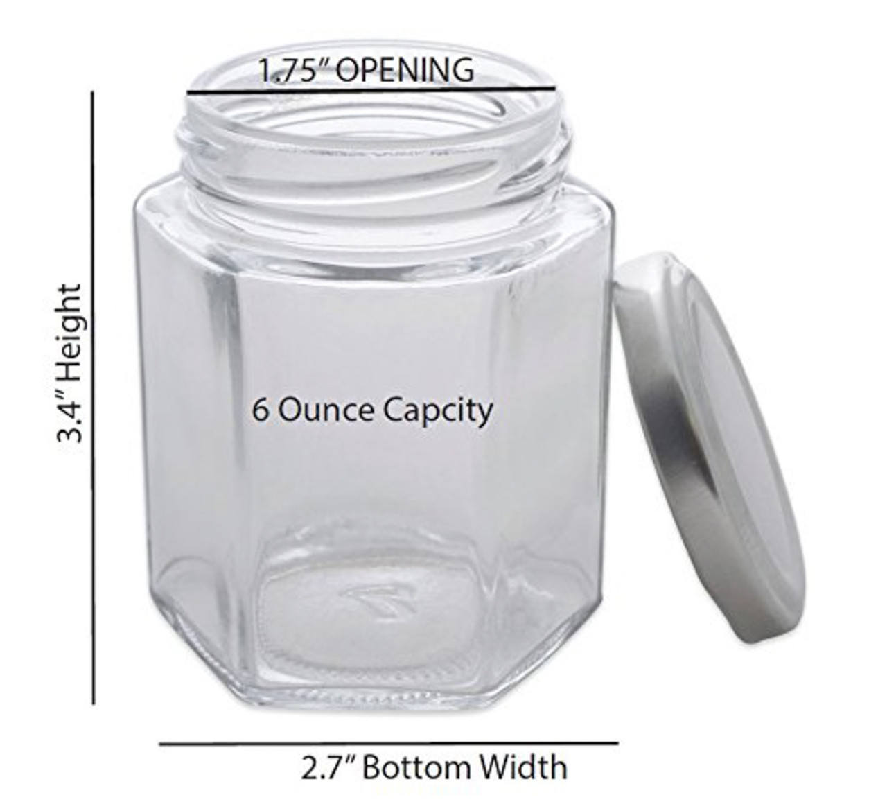 1pcs 50-260ml Big Glass Jars Container Decor Scew Cap Ornaments Mason Jar  Message Vials High