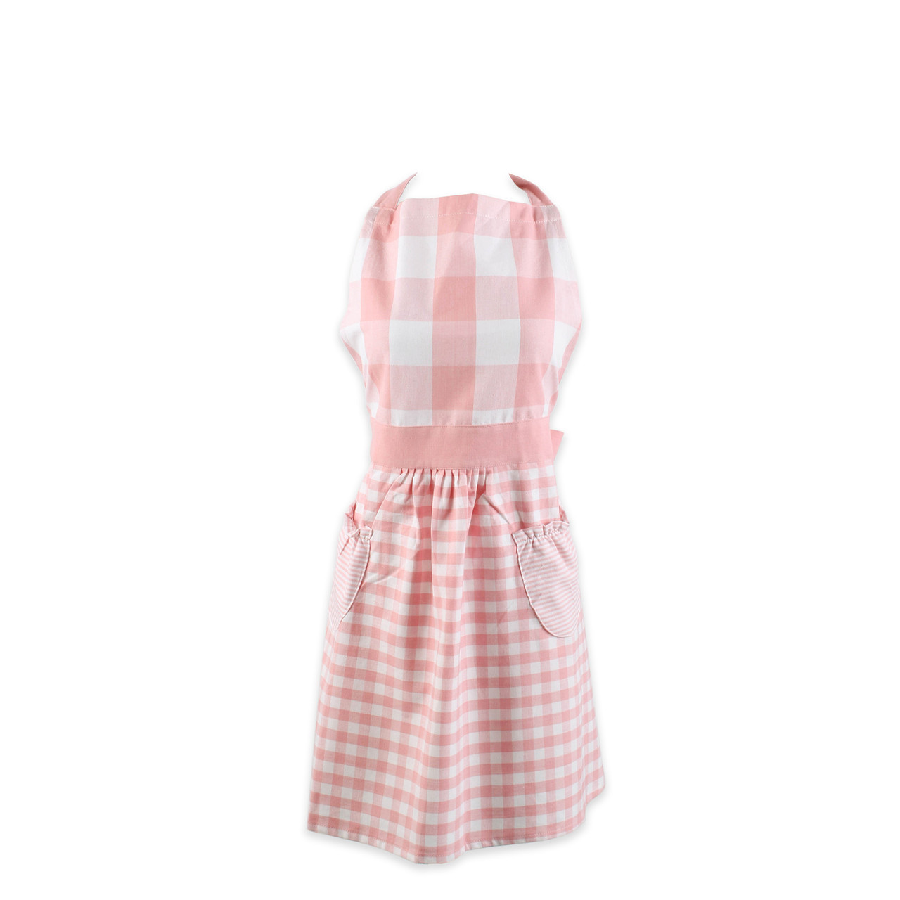  DII Gingham Check Kitchen Collection, Pink, Dishtowel Set :  Health & Household