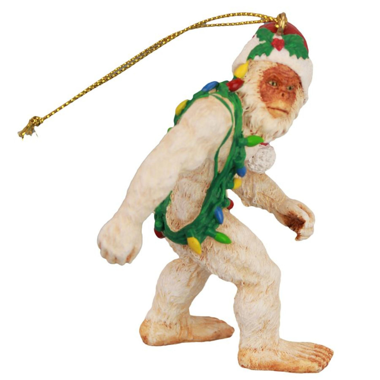 Bigfoot the Abominable Snowman Yeti Holiday Ornament - QS583084