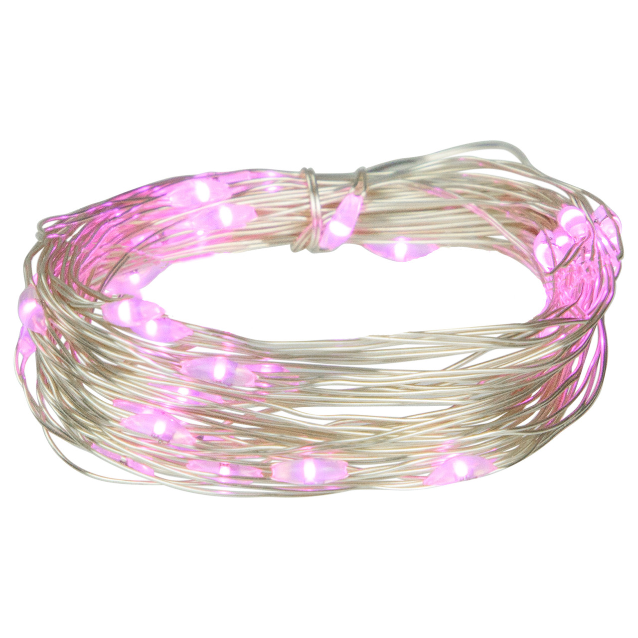 10' Happy Valentine's Day Pink String Lights 50ct