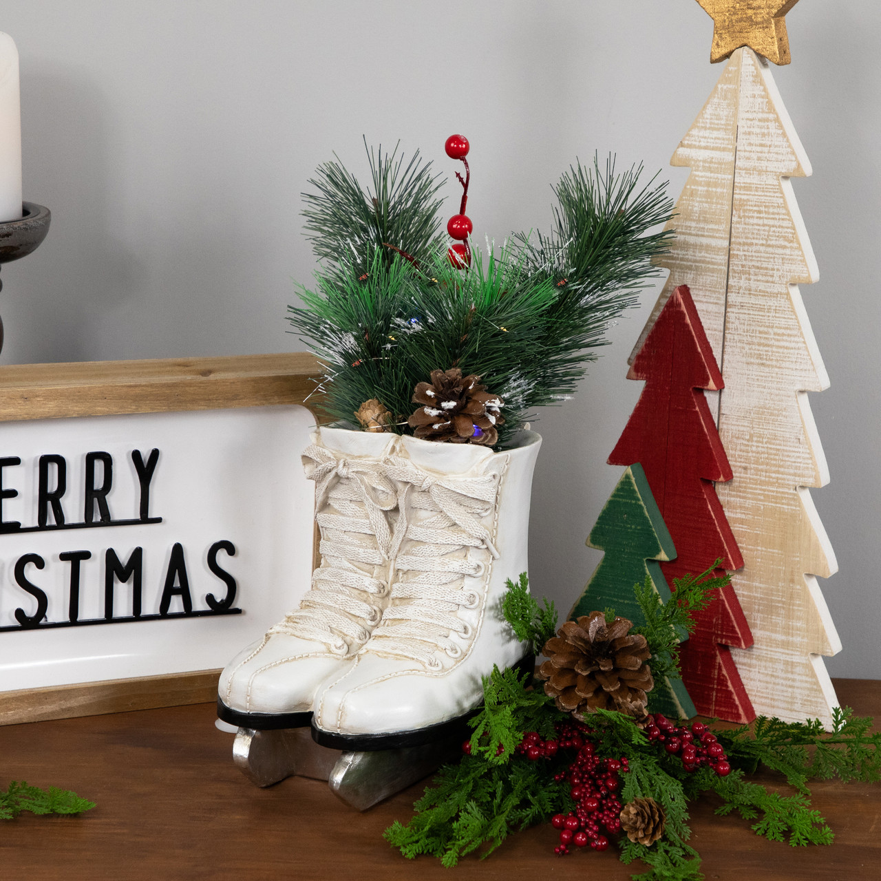 Get Ice Skate Christmas Ornament In MI At English Gardens Nurseries