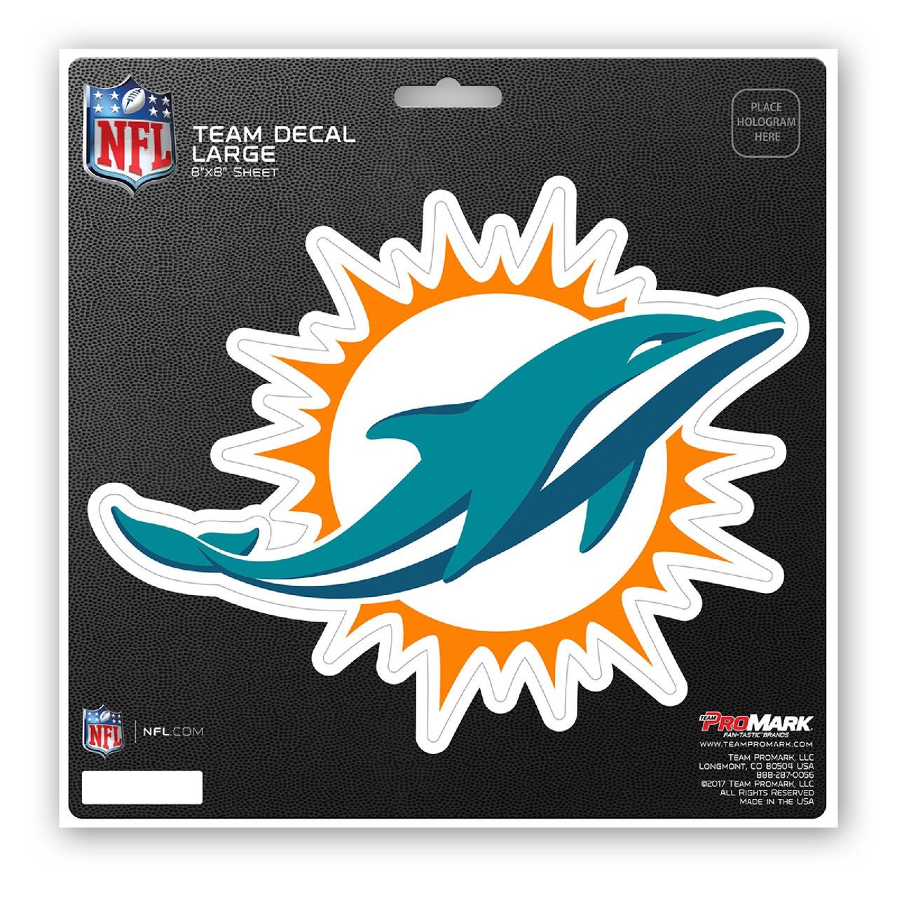 Miami Dolphins Old Style Window Decal Sticker Custom Made In The Usa 718 - Foto 2
