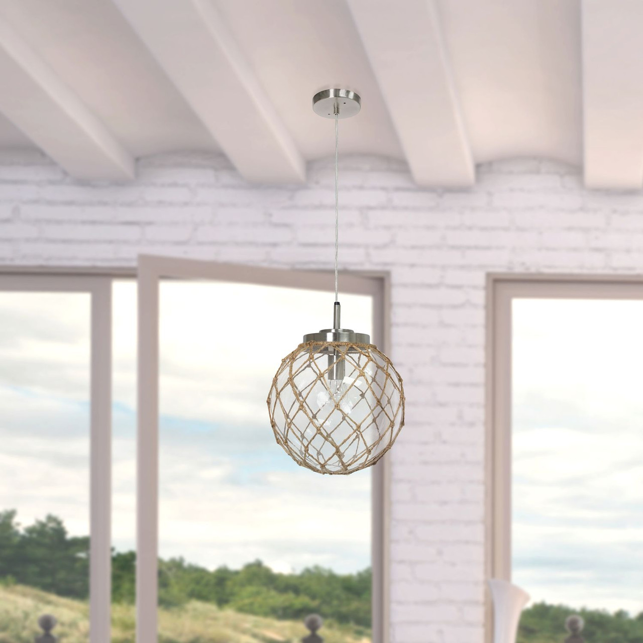 12-Light Round Pendant main image 1