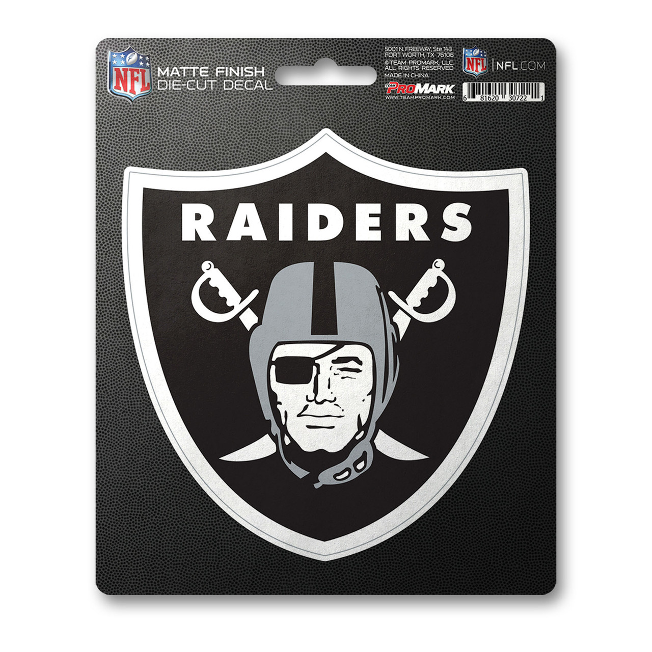 Las Vegas Raiders Team Slogan Decal