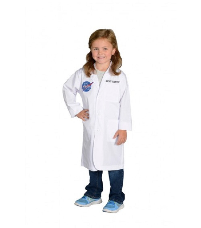 Zhtoly Kids Lab Coat For Dress-Up – Scientist Costume For Halloween & Role Play