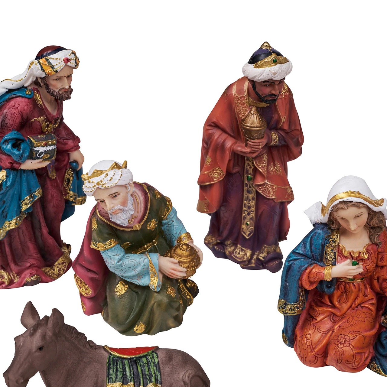 Hi-Line Gift Ltd. Nativity and Three Wise Men Figurine
