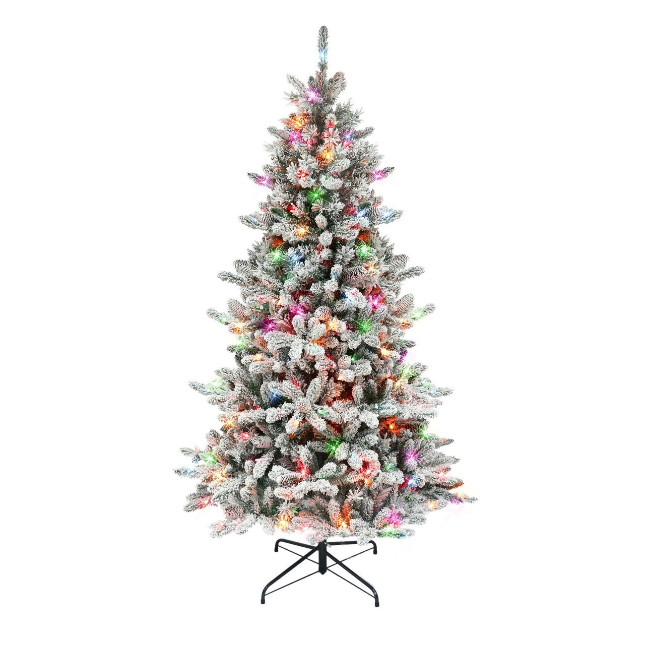 Real Touch™ Pre-Lit Slim Washington Frasier Fir Christmas Tree - 6.5' -  Dual Color LED Lights