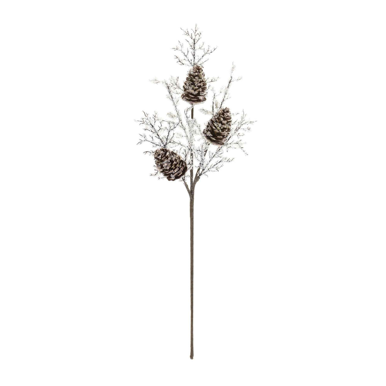 Melrose Set of 12 Flocked Birch Twig Christmas Branches 32.5