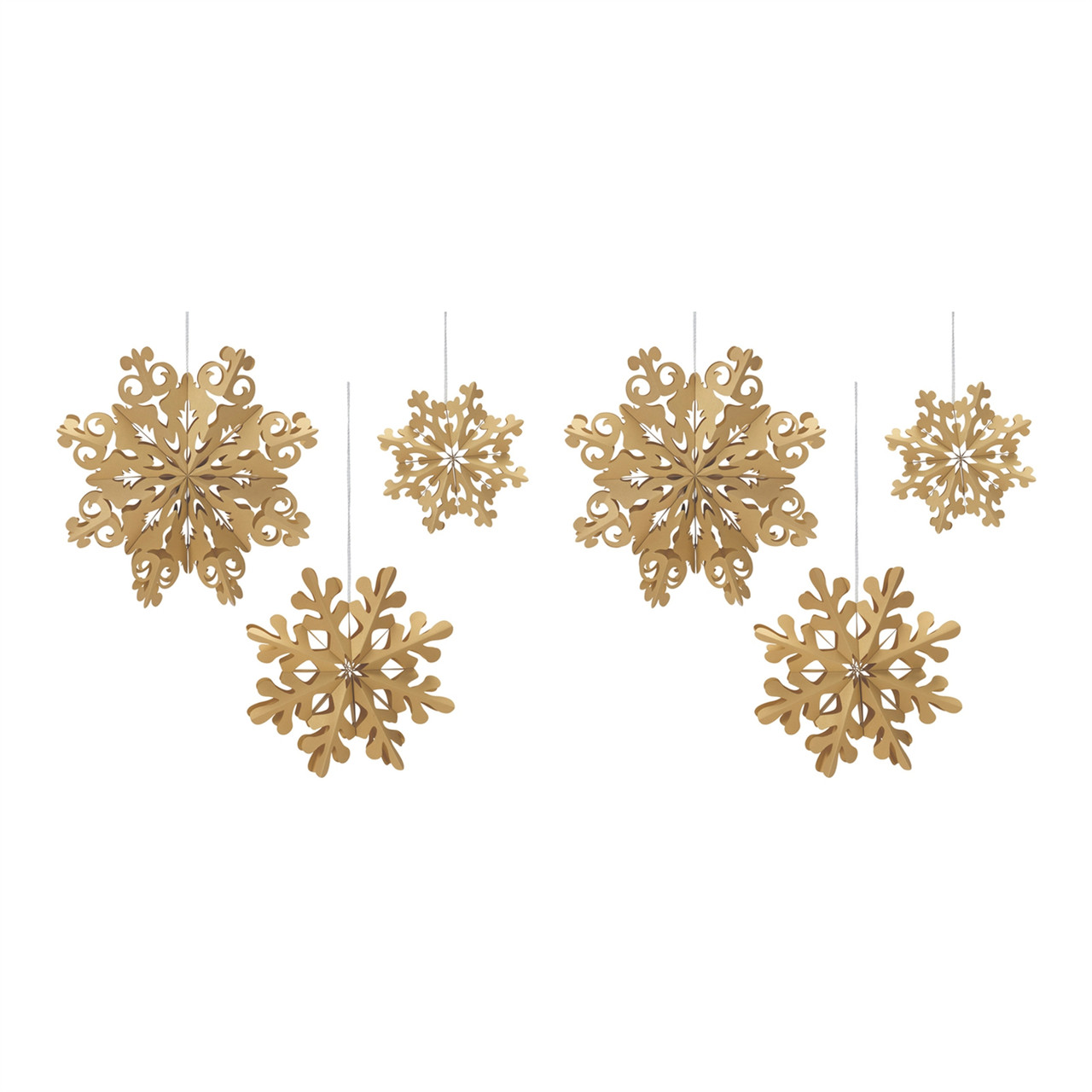 Snowflake Christmas Ornaments - Thumbnail 2