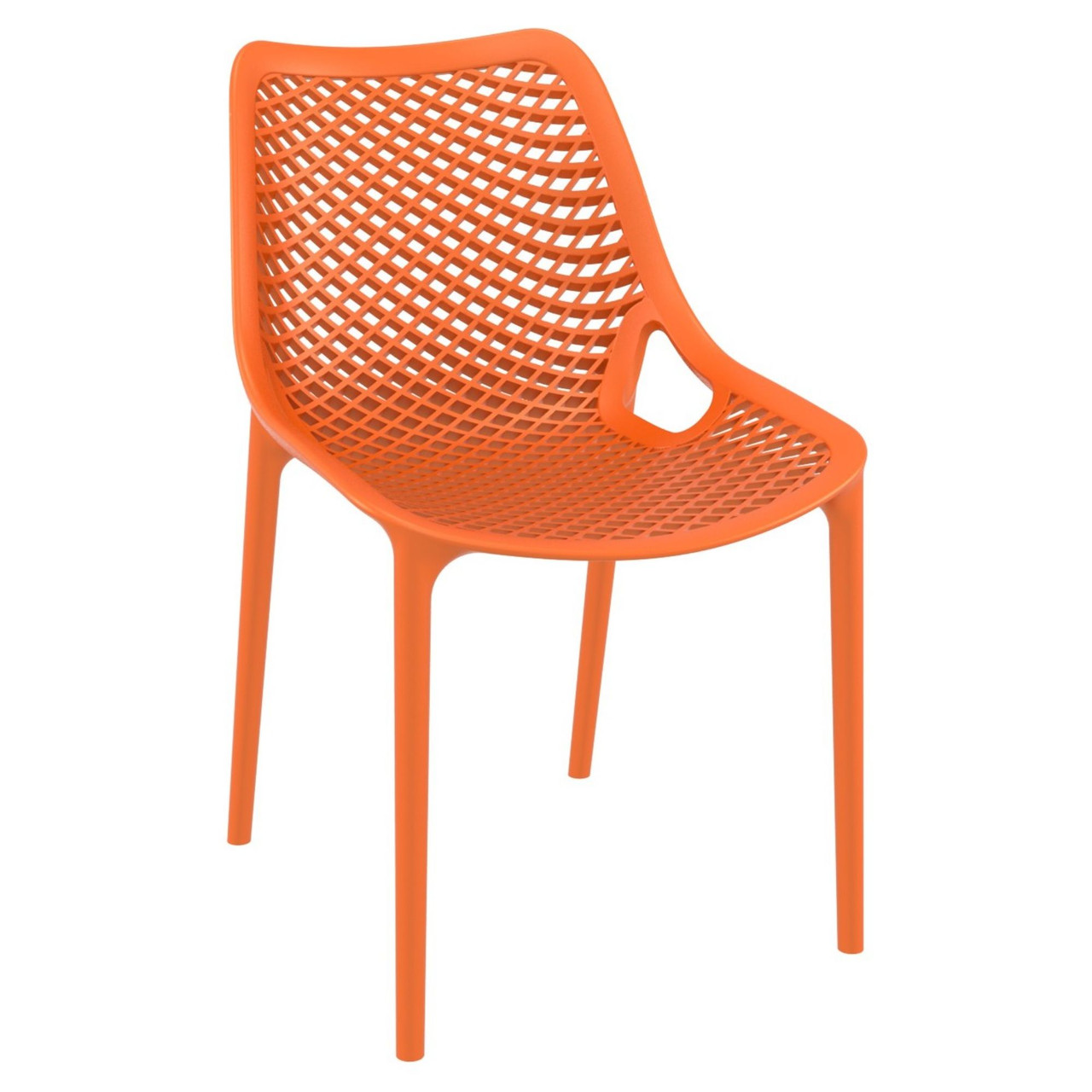 plastic stackable outdoor dining chairs