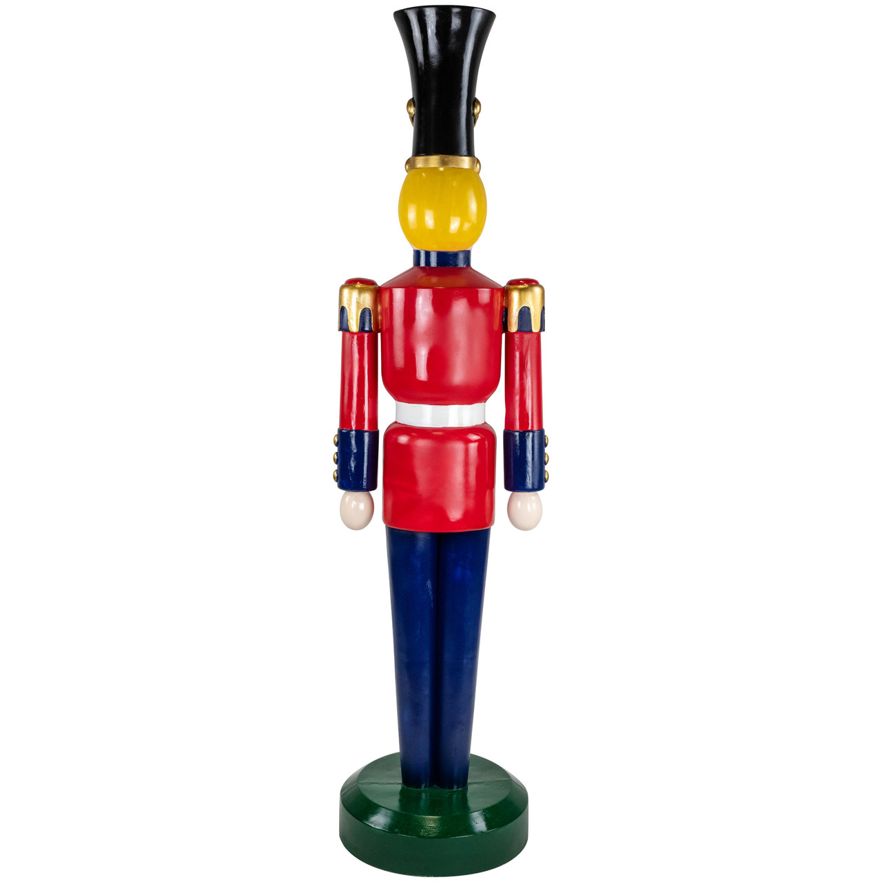 Fiberglass Commercial Christmas Toy Soldier with Jewels - 6.25