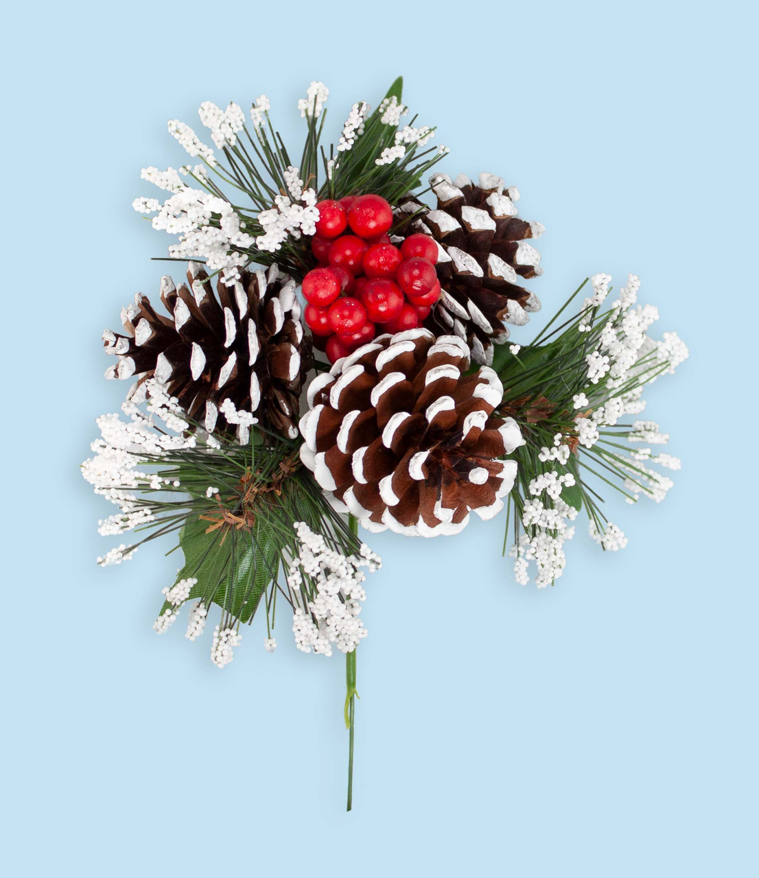 Pinecone Christmas Picks at