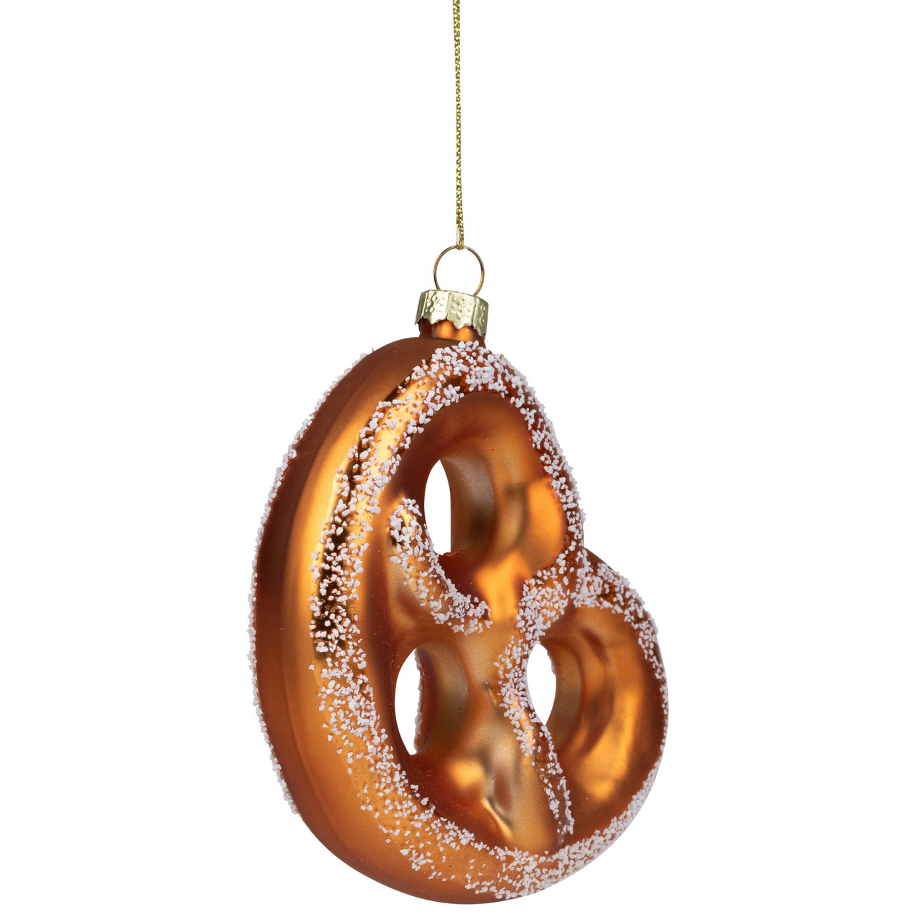 Northlight Salted Soft Pretzel Christmas Ornament