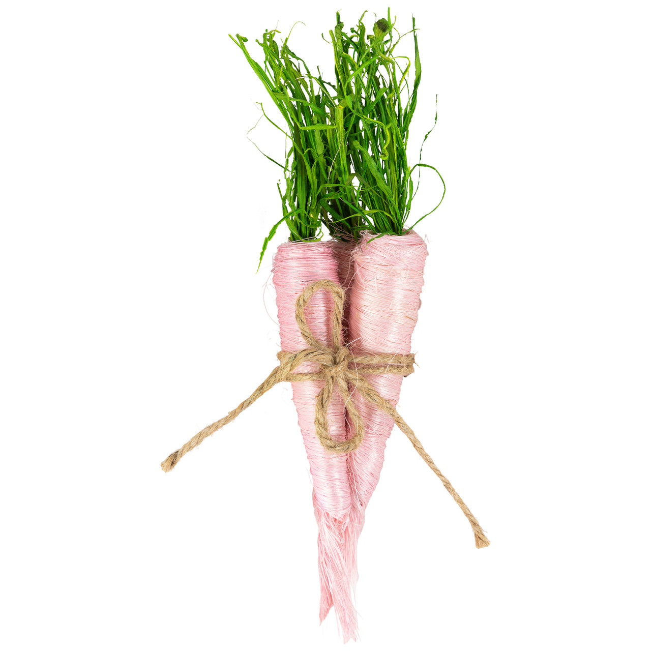Tinsel Easter Basket Shaped Hanging Wall Decor, 6.125x4.5 In