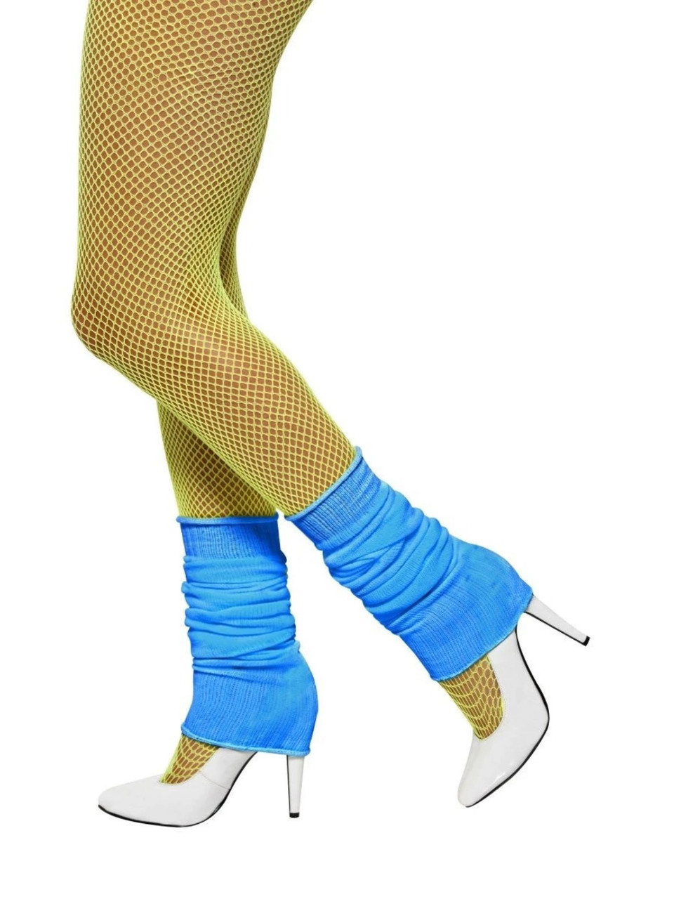Neon Green 1980s Leg Warmer Costume Accessory main image 0