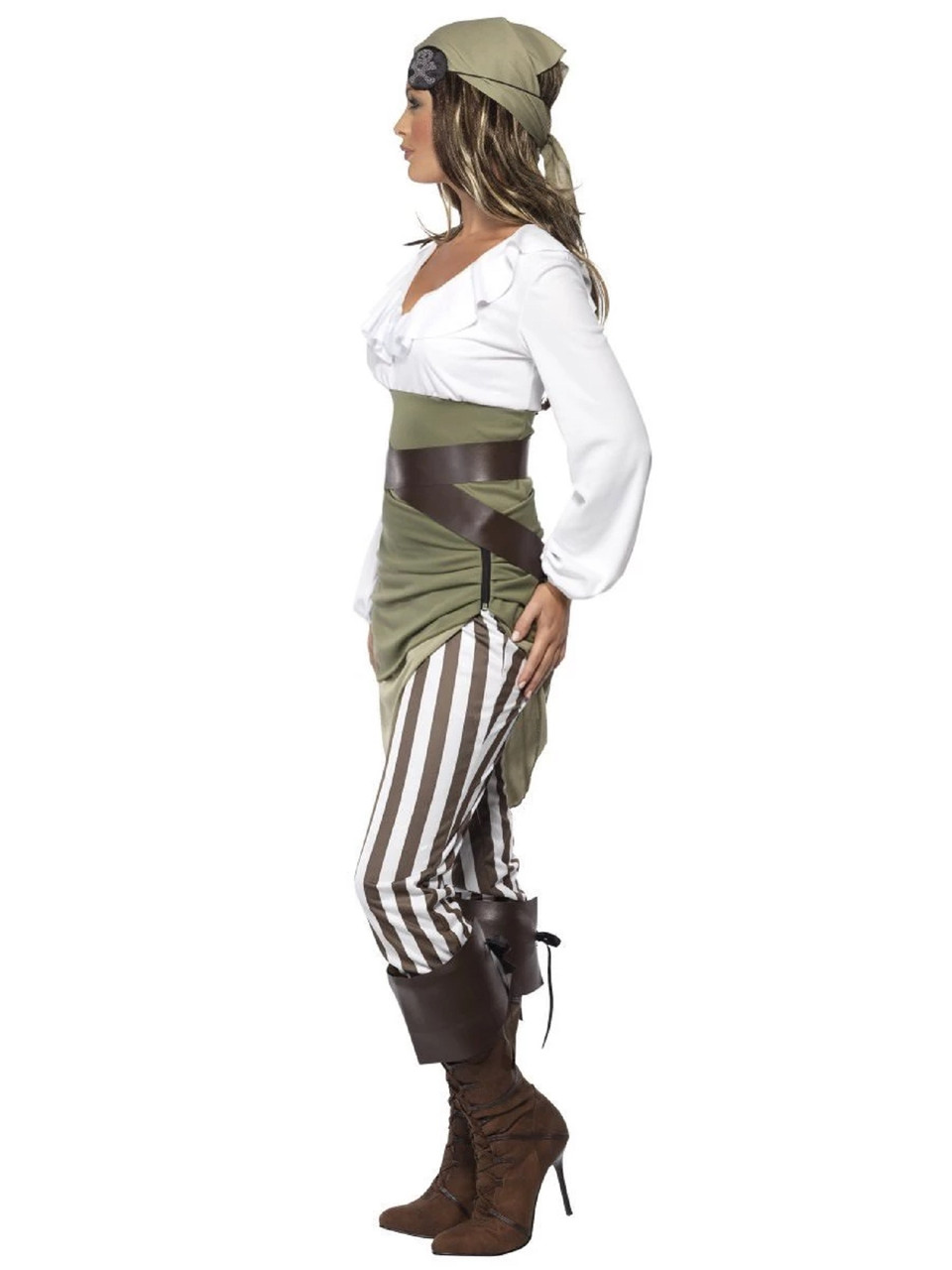 green pirate dress Pirate Blue Brocade Costume for Girls Size 4 main image 0