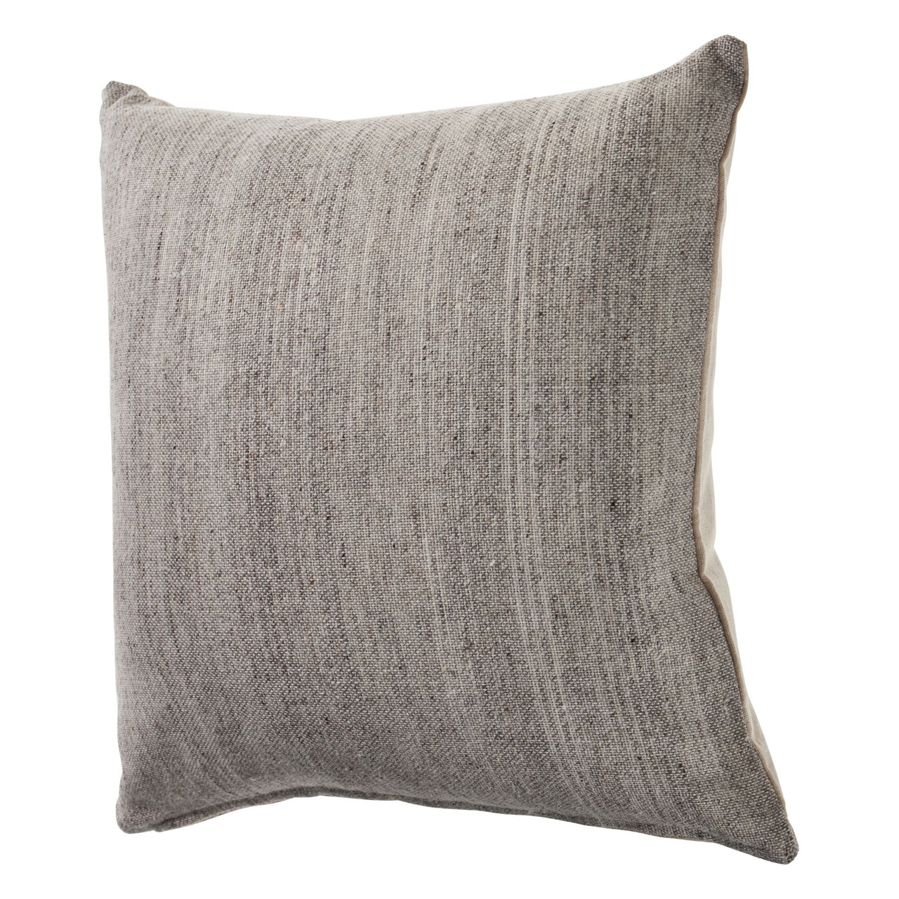 20" Gray Distressed Square Throw Pillow | Christmas Central