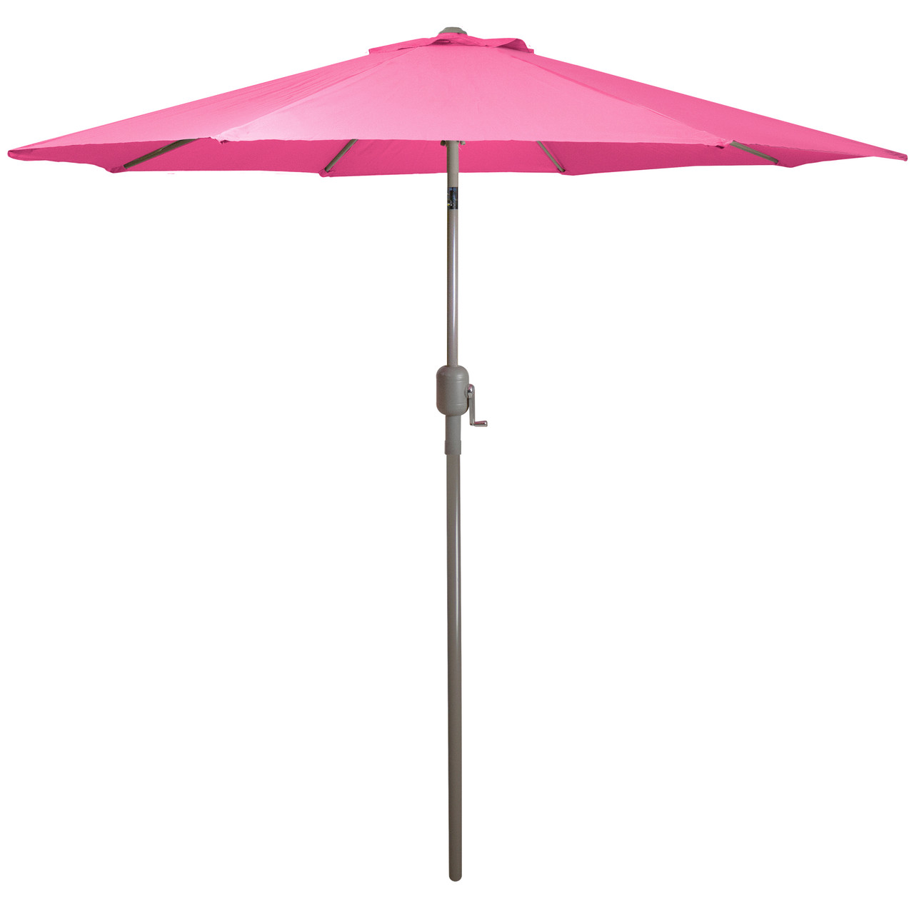 lb international patio umbrella pink 31364118 Lyon scalloped edge makes this umbrella chic enough for cocktails around the pool or an outdoor dinner party. 9ft Outdoor Patio Market Umbrella