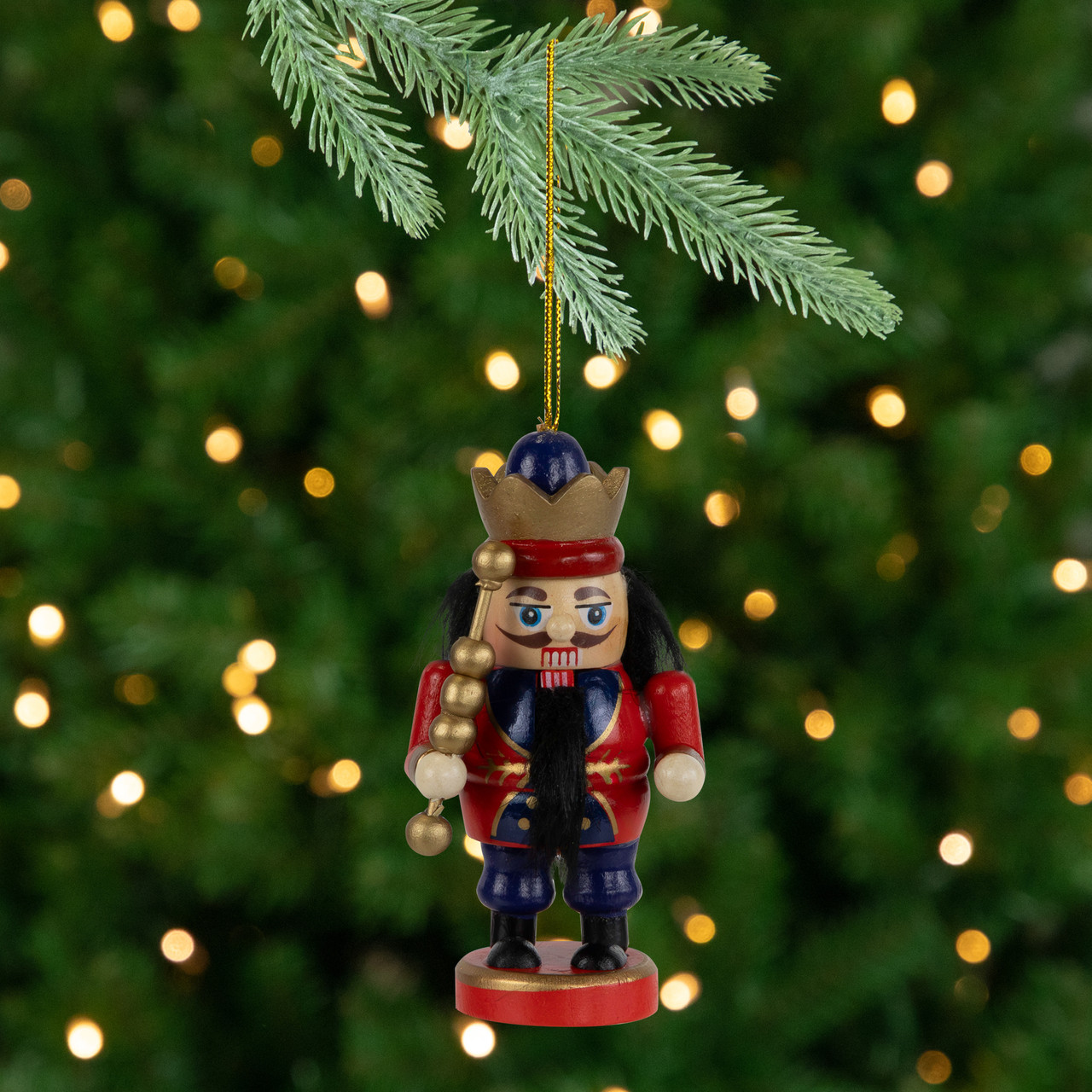 Professional Nutcracker Christmas Ornaments - 4" - Set of 6 ...