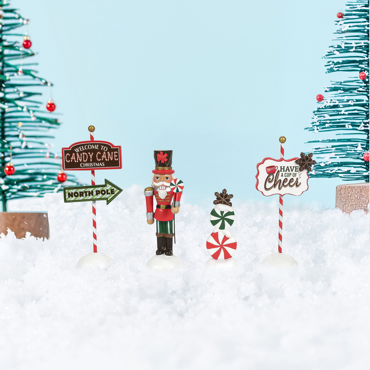 Department 56 Christmas Village Peppermint Panache - Thumbnail 4