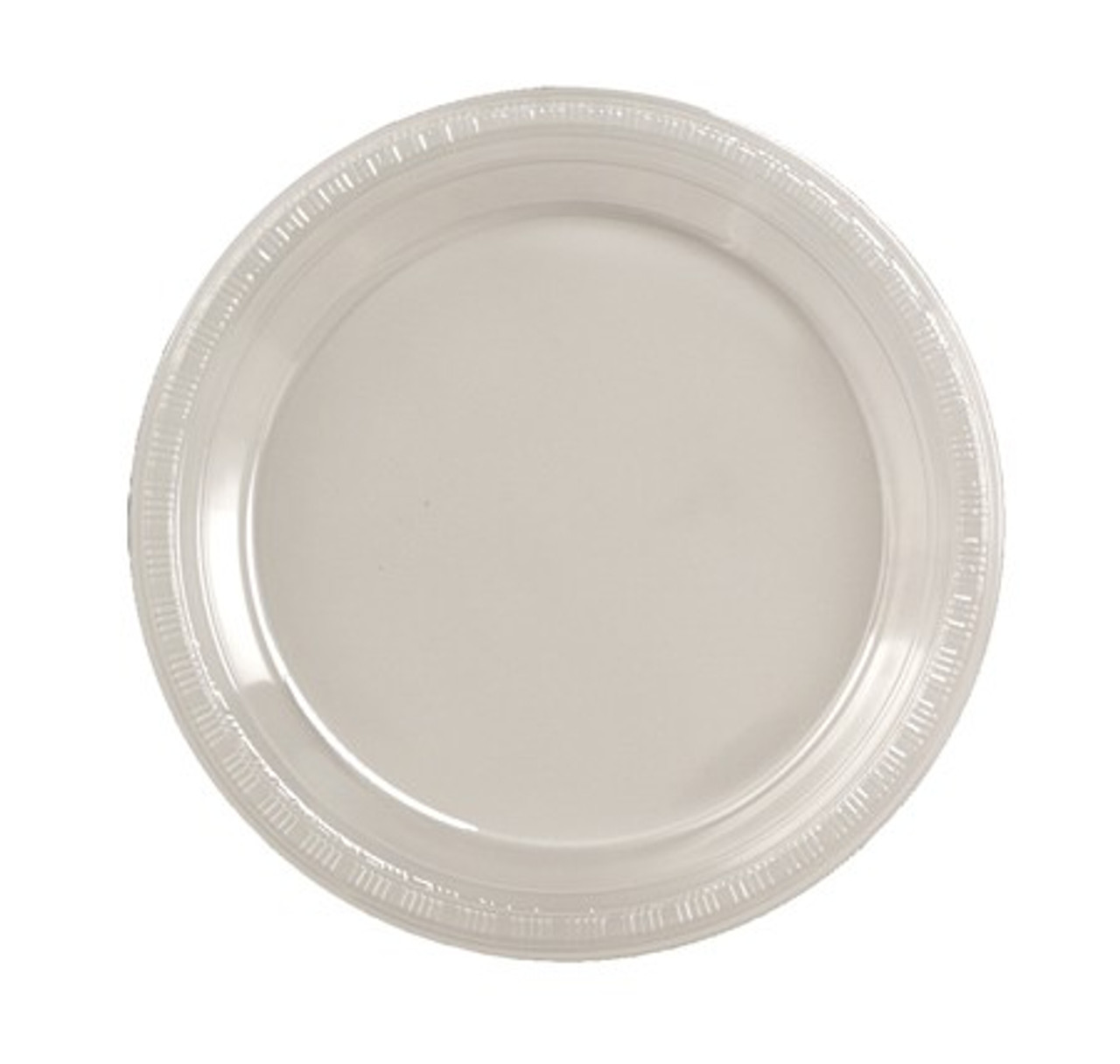 Club Pack of 240 Classic Clear Disposable Party Banquet Dinner Plates 10