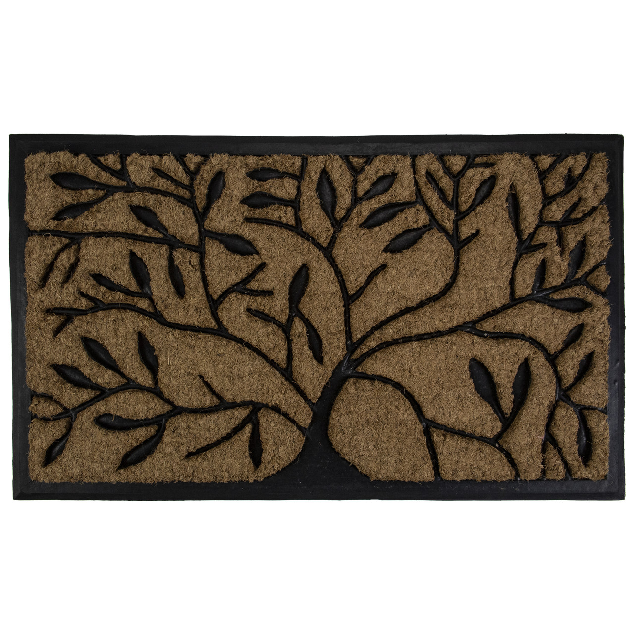 Door Mat Welcome Mats Outdoor Front Door Mat Entryway Rug 29''x17'' Brown  Home