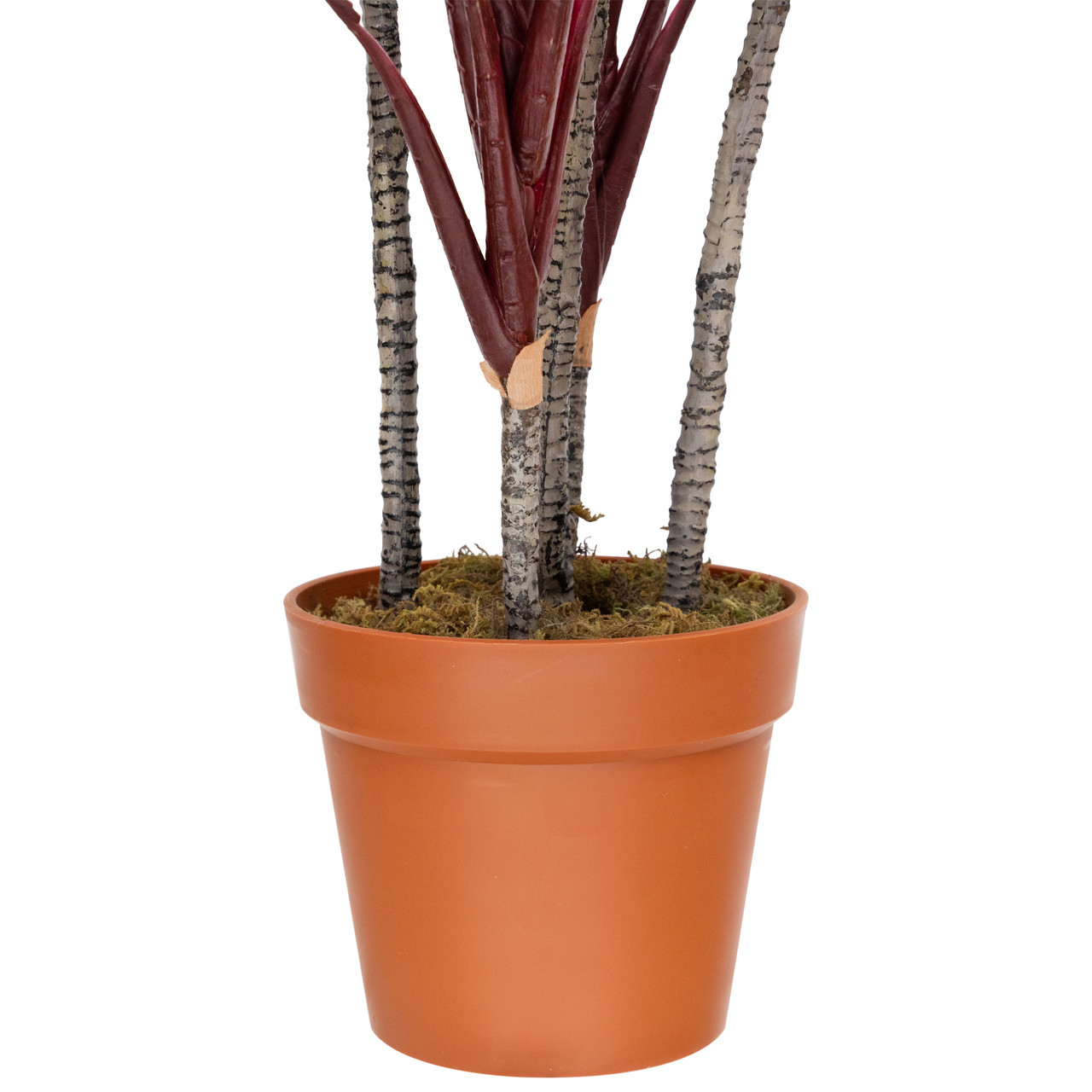 artificial hanging plants outdoor Hanging Vines Artificial Hanging Plants Plastic Outdoor Plants Fall Orange