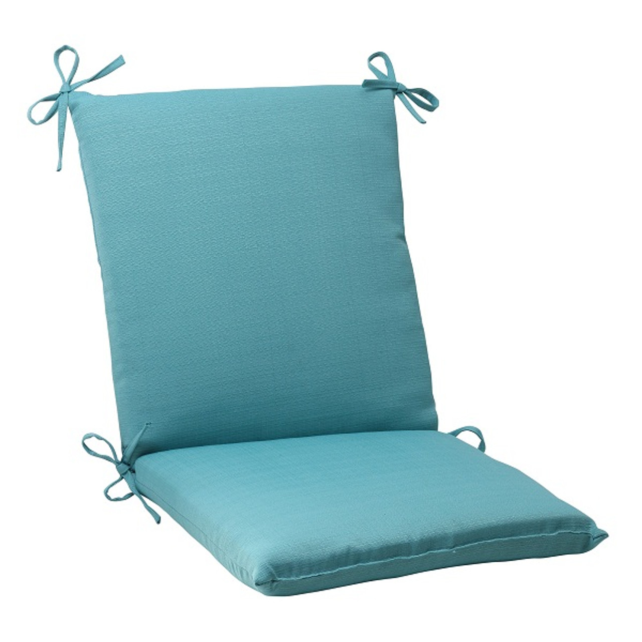 18” x 36.5” Ummi Outdoor Patio Square Wicker Chair Cushion 