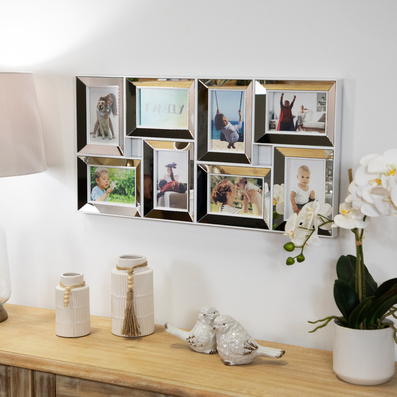 Mirrored Collage Wall Picture Frame - 28