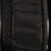 Jet Black Pico Loop Edged Wired Craft Ribbon 1.5