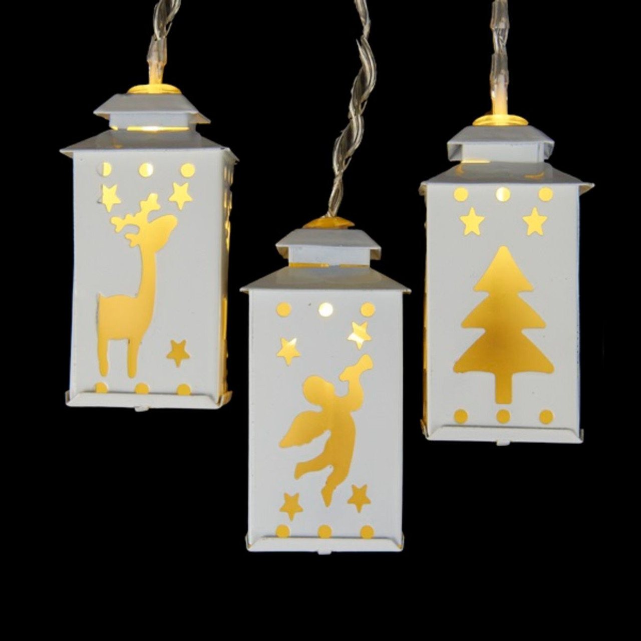 Mini Lantern Small LED Lanterns for Indoor Outdoor Christmas Wedding  Decorations