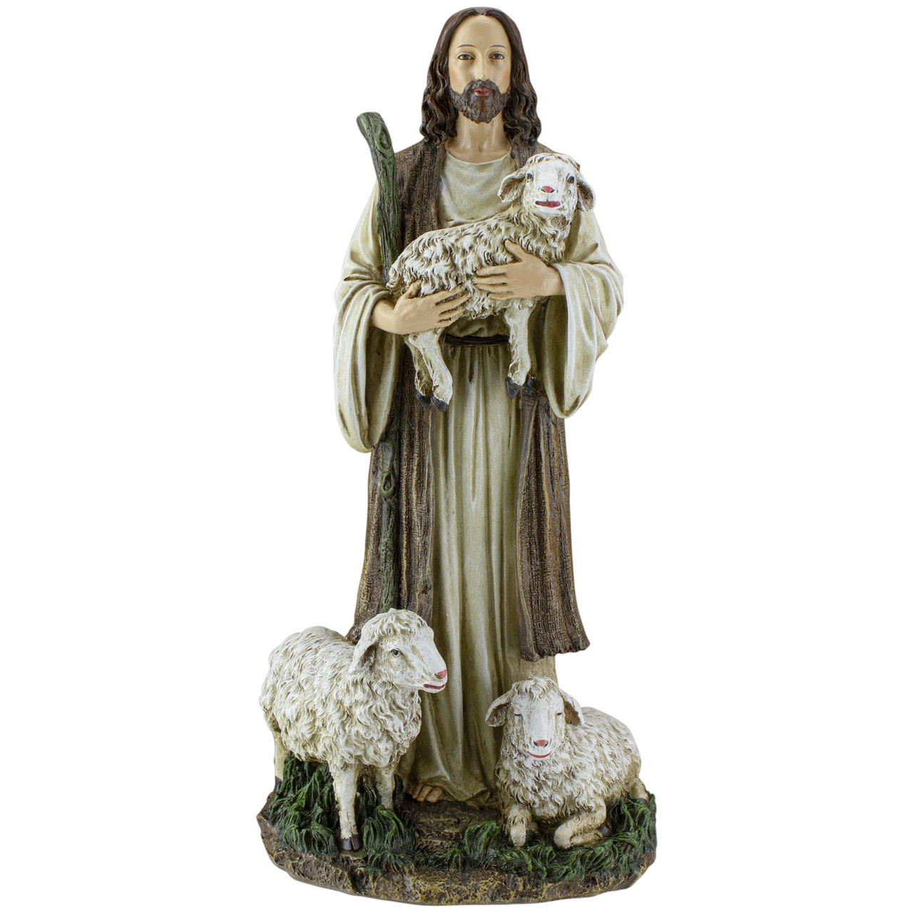 Joseph's Studio Good Shepherd & Sheep Religious Figure 12