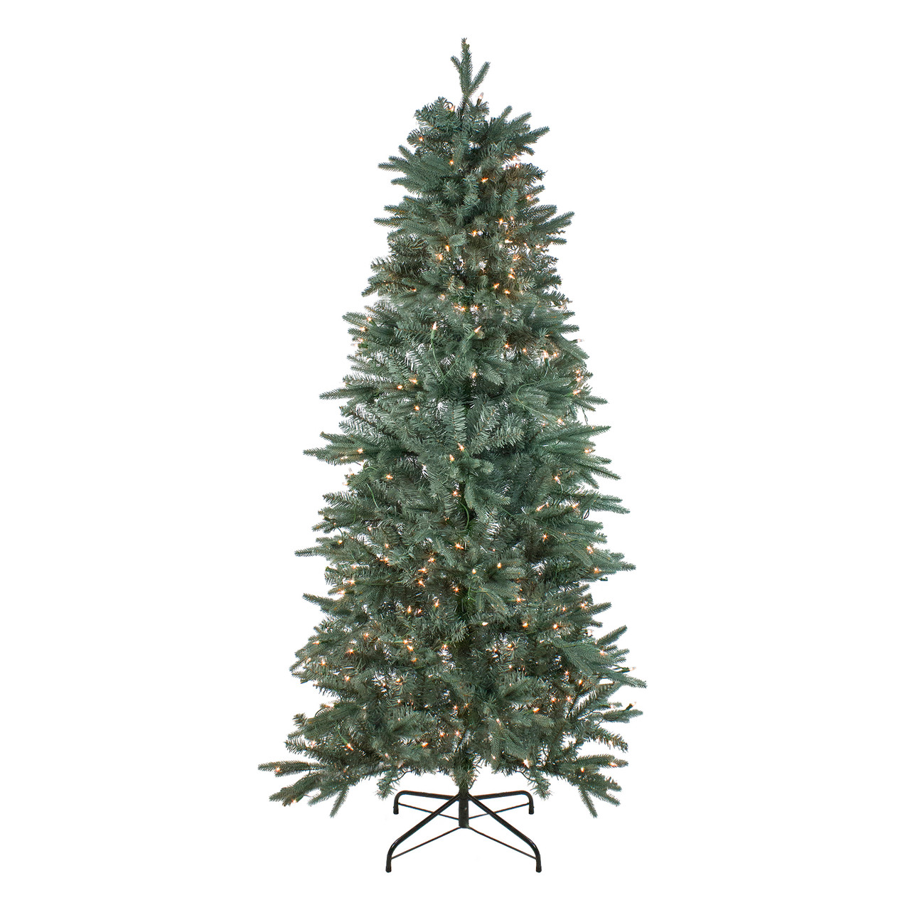 Real Touch™️ Pre-Lit Slim Washington Frasier Fir Artificial Christmas Tree  - 9' - Clear Lights