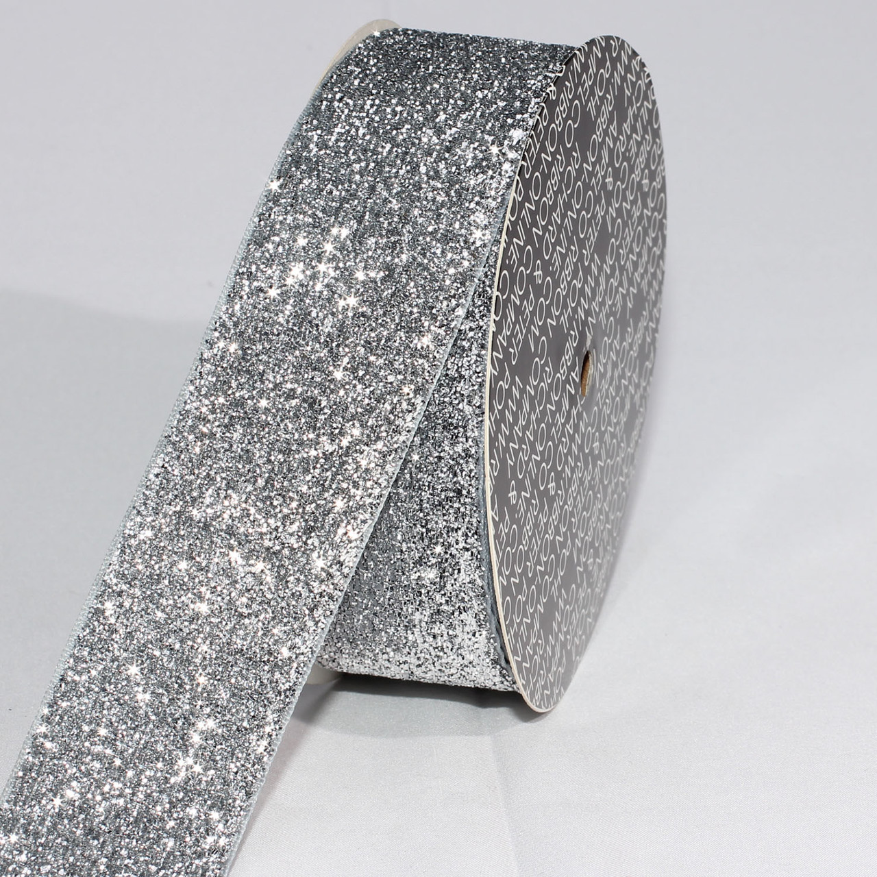 Wired Woven Shimmer Edge Metallic Sheer Ribbon - Perfect for Bows