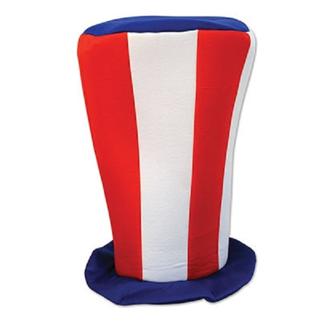 Patriotic 4th of July Party Hats - Mini Decorative Hats - 4 Count Red Blue