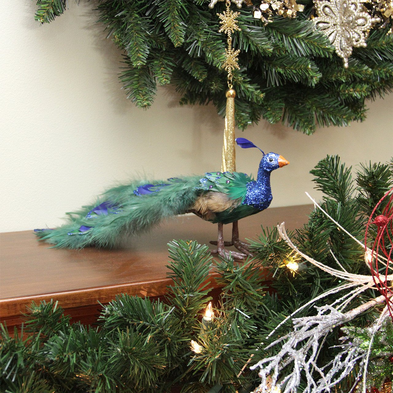 Peacock Color Inspired Christmas Tree : r/peacocks