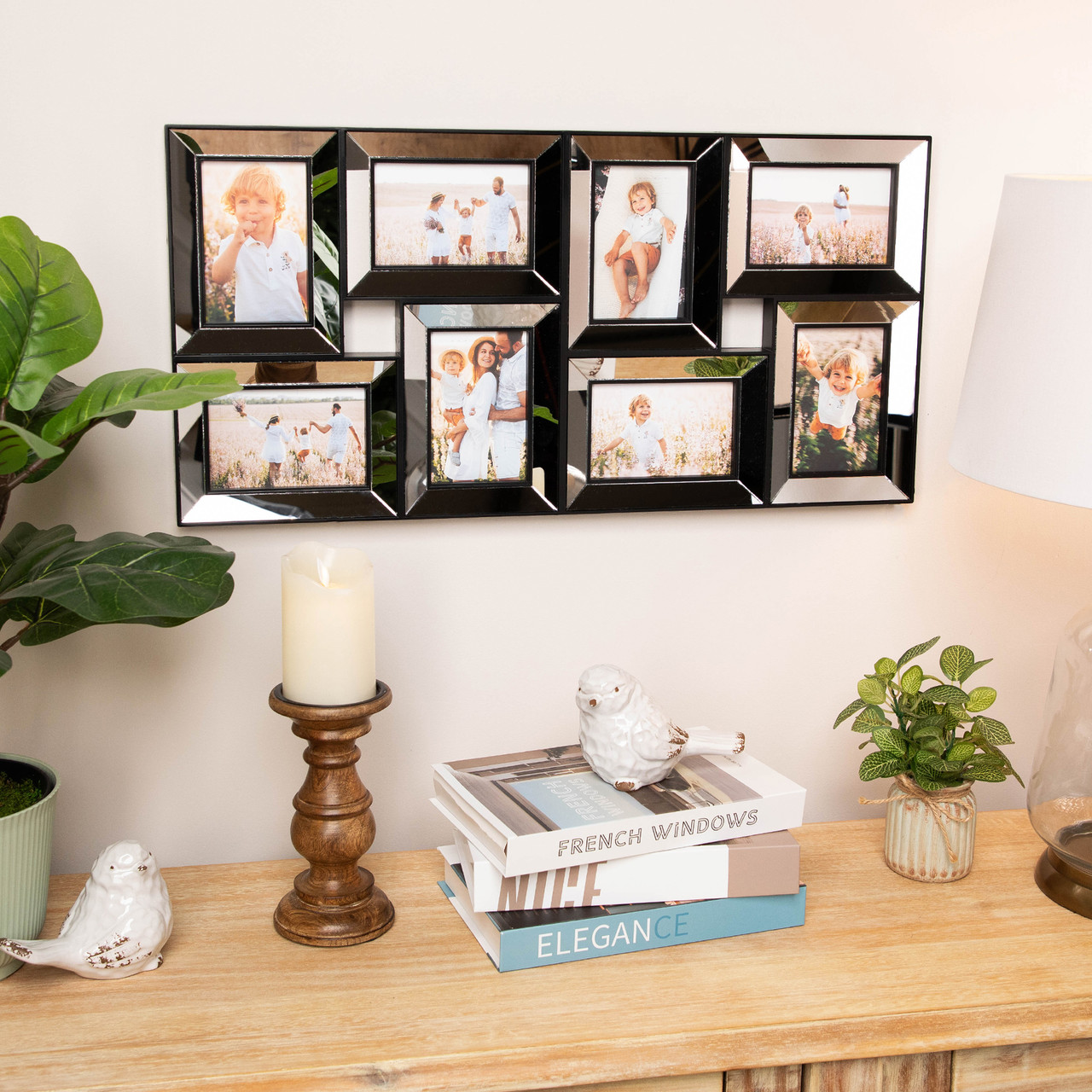 photo frame wall display